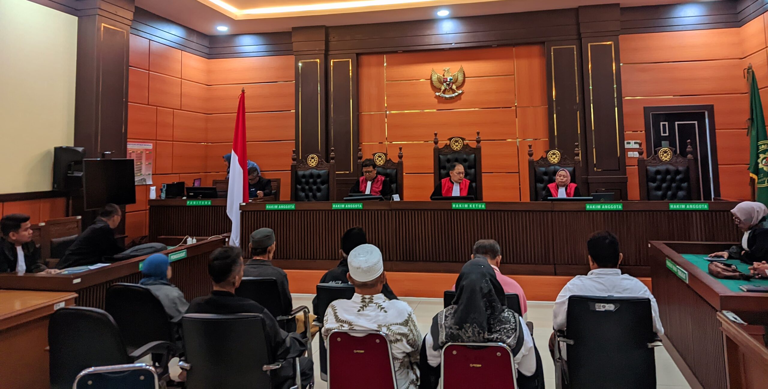 Sidang Lanjutan Tol Jilid II Dengan Agenda Pembacaan Putusan di Pengadilan Negeri Padang