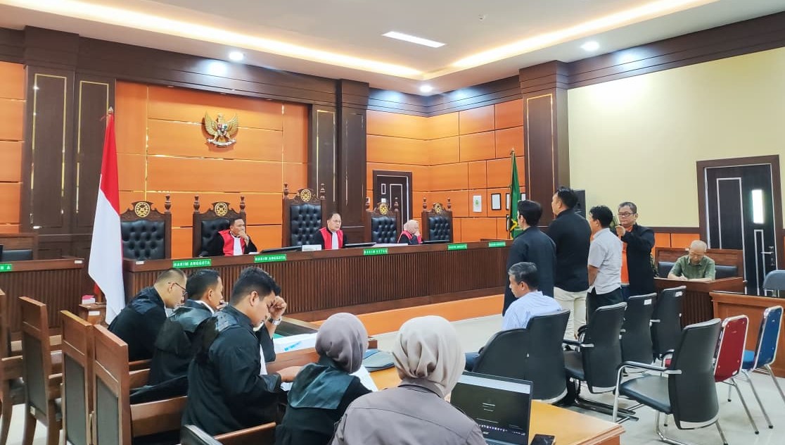 Sidang Lanjutan Dugaan Tipikor Pekerjaan Rekonstruksi Jalan Sikayan Ruas Jambak Lubuk Simantung dengan Agenda Pemeriksaan Saksi