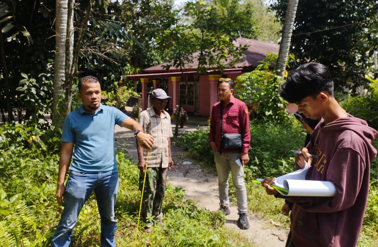 Pemeriksaan Lapangan Terkait Perkara Dugaan Tindak Pidana Korupsi