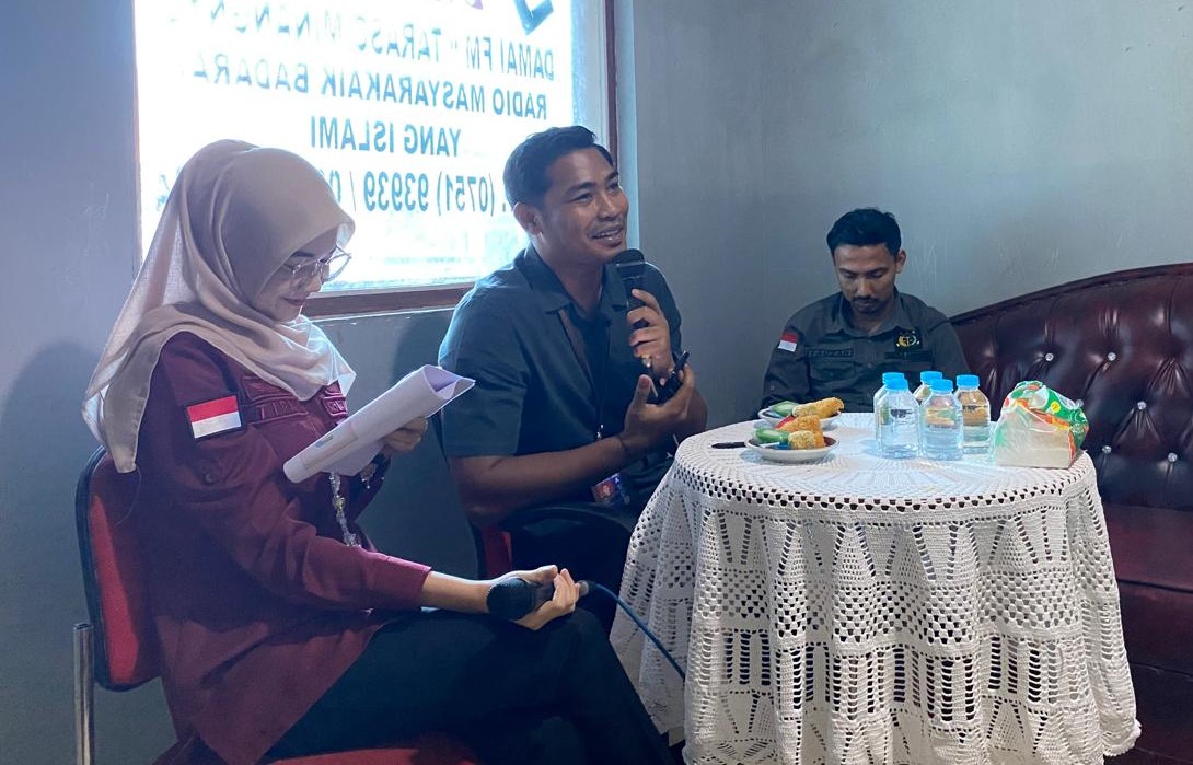 Kegiatan Jaksa Menyapa Oleh Kasubsi I, Kasubsi II, dan Jaksa Fungsional Kejaksaan Negeri Pariaman