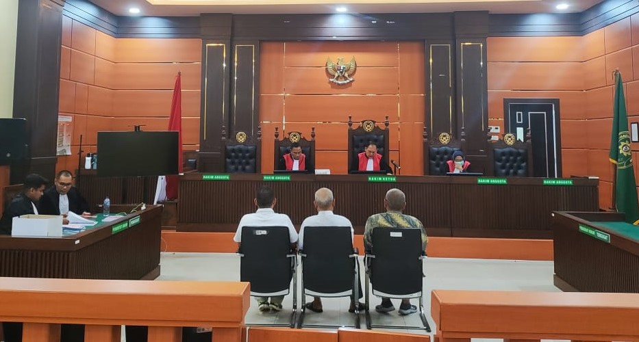 Sidang Lanjutan Dugaan Tipikor Pekerjaan Rekonstruksi Jalan Sikayan Ruas Jambak Lubuk Siamantung Pada BPBD Kab. Padang Pariaman T.A 2023 dengan Agenda Pembacaan Tuntutan
