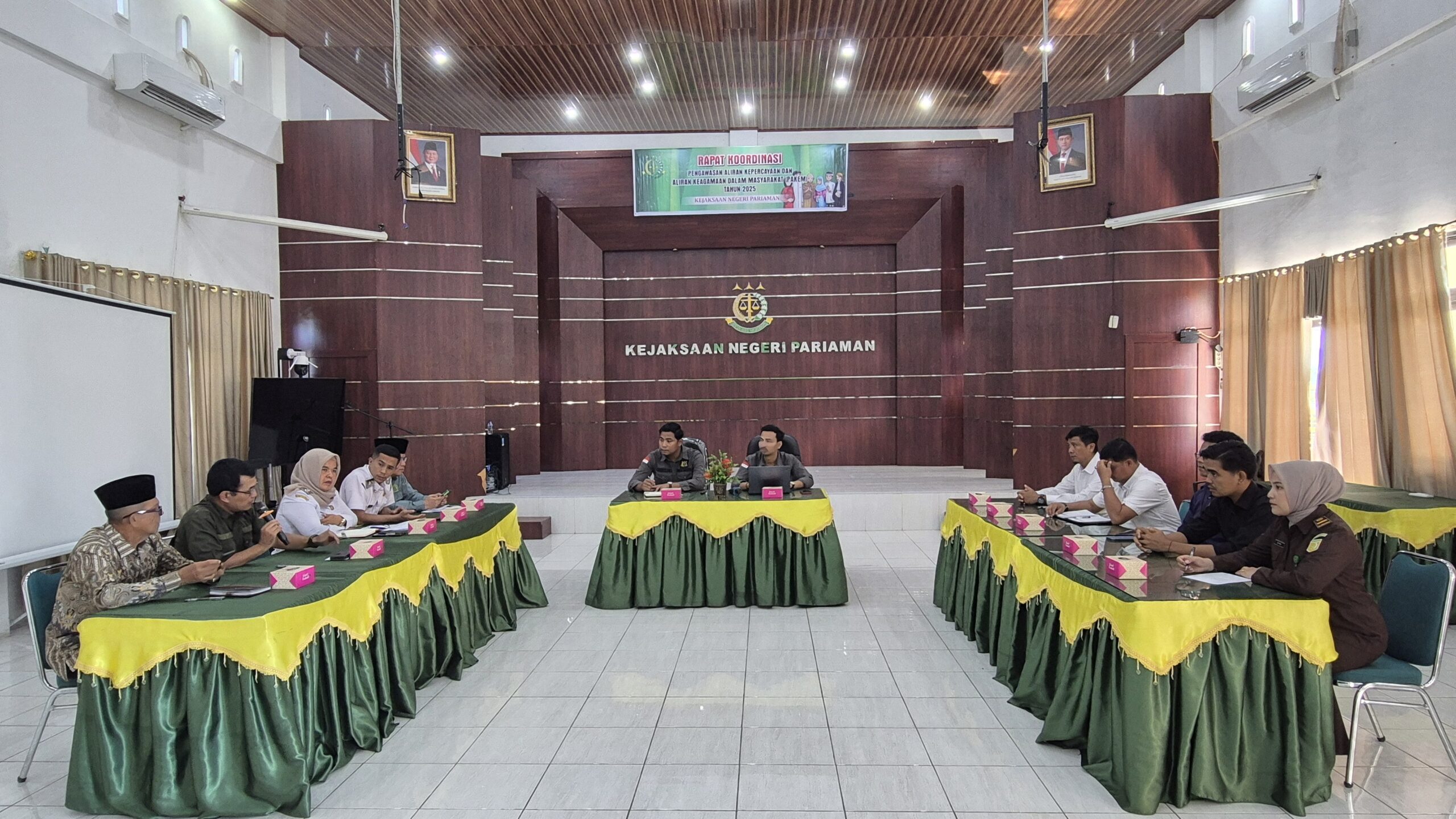 Rapat Koordinasi Terkait Pengawasan dan Aliran Keagamaan Dalam Masyarakat Daerah Kota Pariaman Tahun 2025