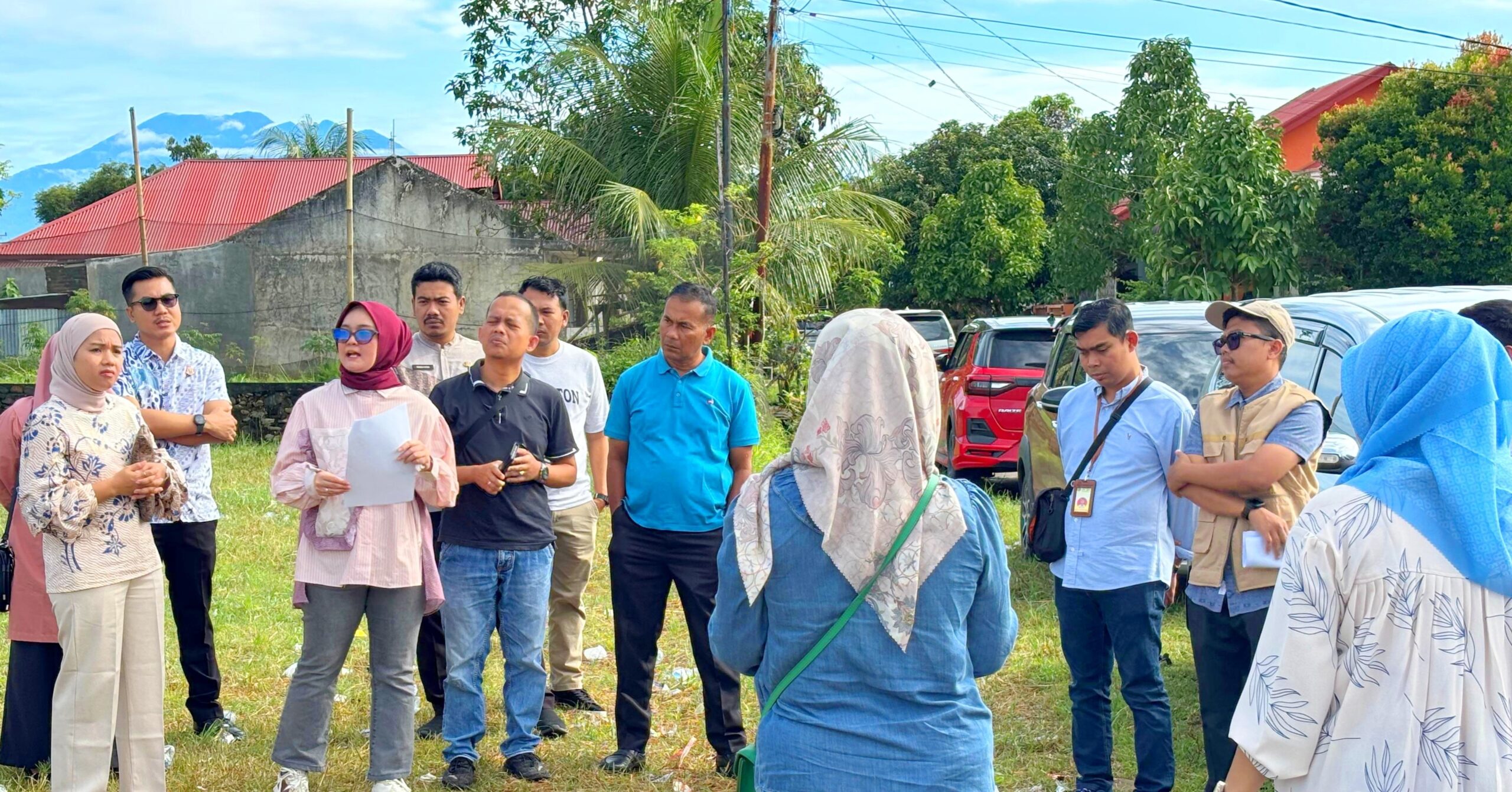 Sidang Pemeriksaan Setempat Terhadap Objek Perkara Perdata Nomor 44/Pdt.G/2025/PN PMN