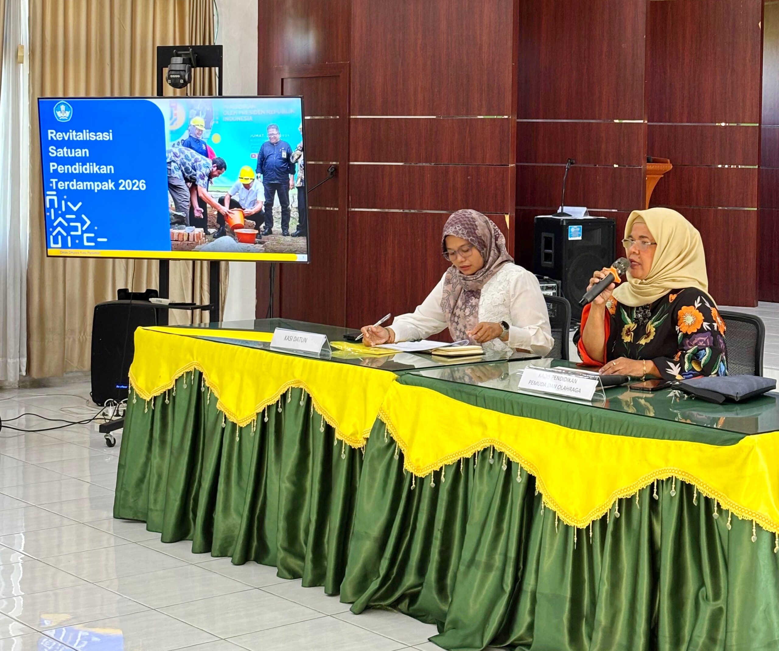 Ekspose Pendampingan Hukum dari Dinas Pendidikan Pemuda dan Olahraga Kota Pariaman