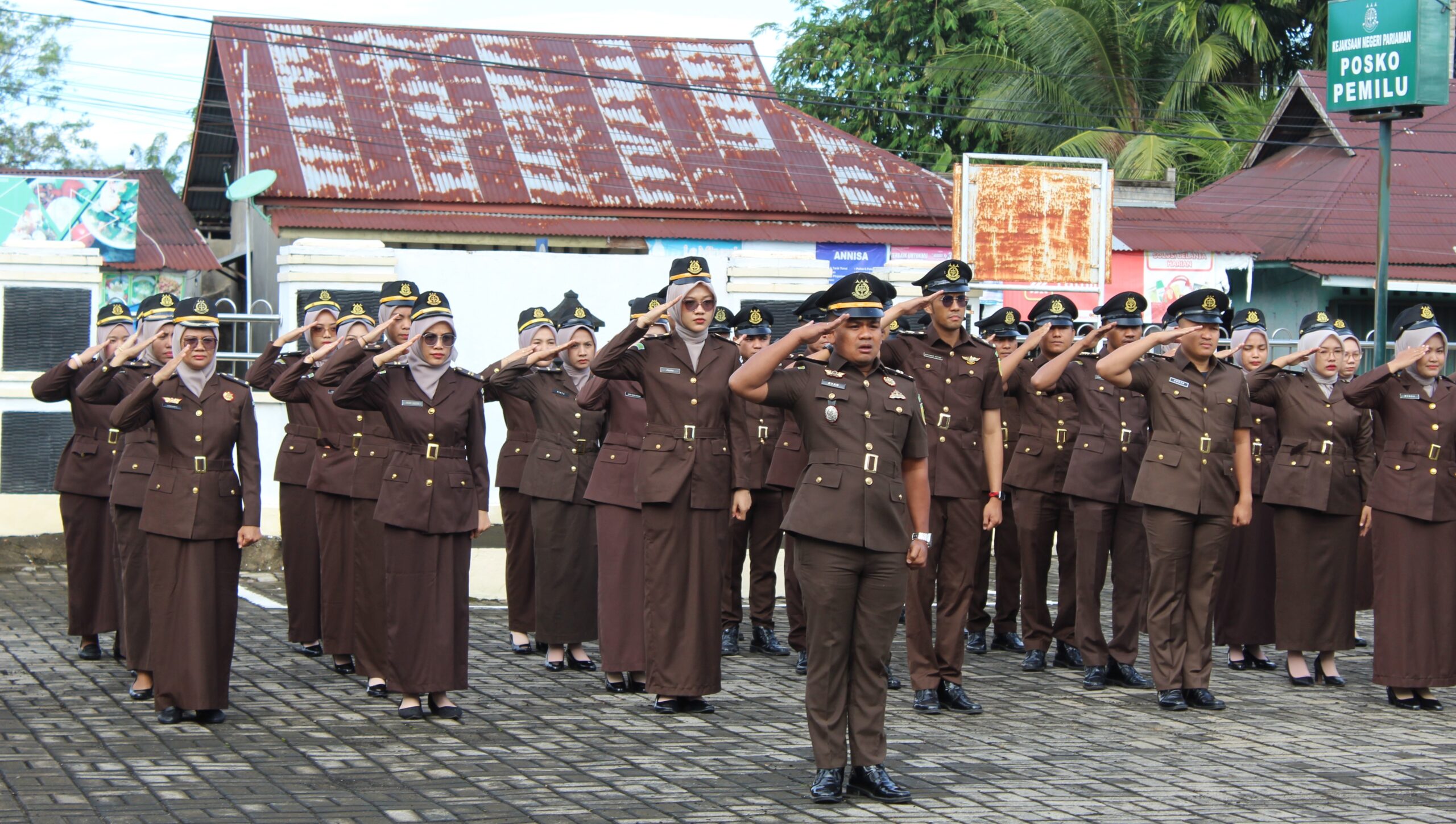 Upacara Peringatan Hari Lahir Pancasila Kejaksaan Negeri Pariaman