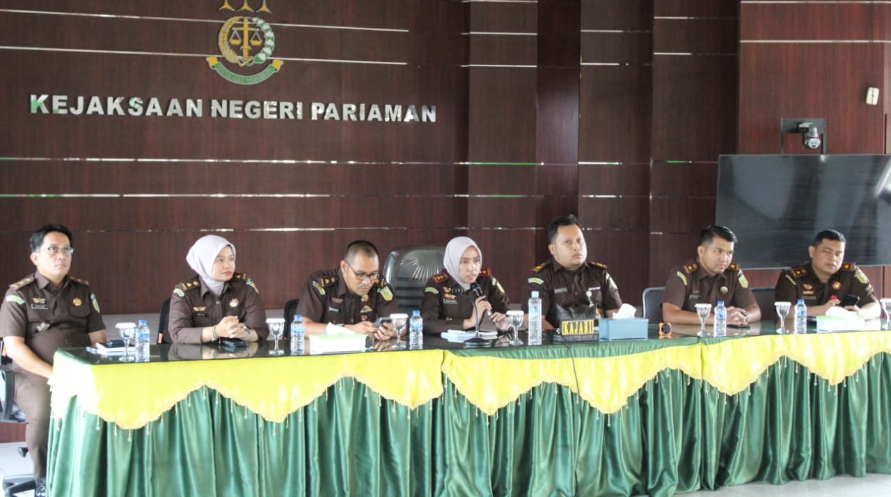 Rapat Paripurna Kejaksaan Negeri Pariaman