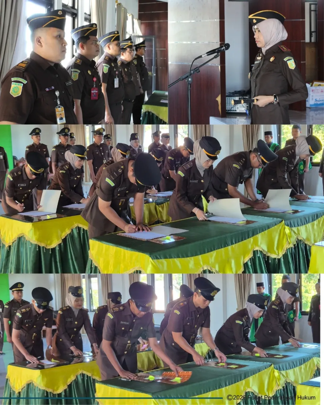 Pelantikan dan Pengambilan Sumpah Pegawai Negeri Sipil Kejaksaan Negeri Pariaman