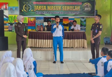 Jaksa Masuk Sekolah di SMAN 1 Pariaman